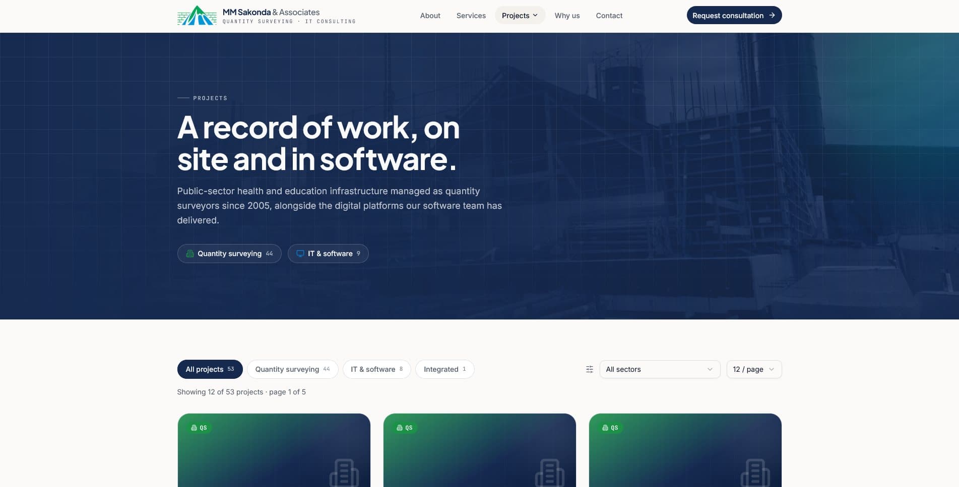 MM Sakonda & Associates — Corporate Website Platform - Image 2